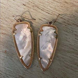 Kendra Scott vintage pearl earrings